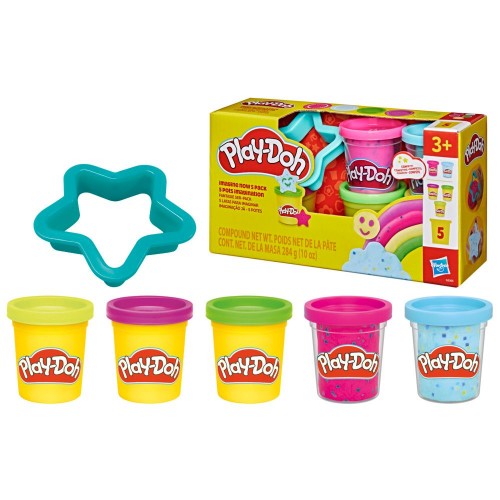 Play Doh Set de Masas X 5 latas para imaginar