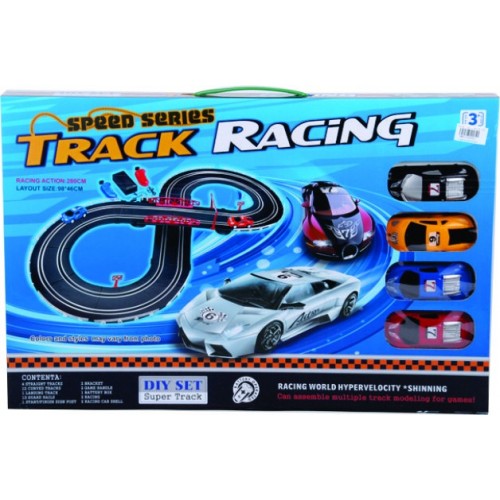 PISTA CARROS SUPER PILAS CAJA
