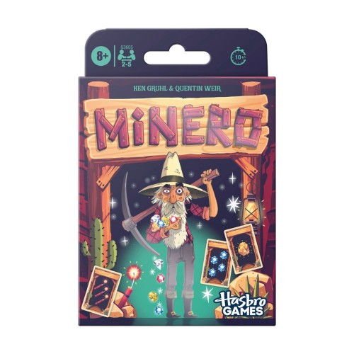 Juego de Cartas Minero Hasbro Games