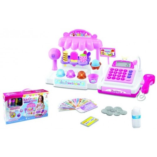 CAJA REGISTRADORA ICE CREAM PILAS CAJA