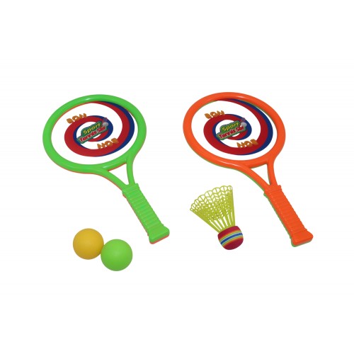 RAQUETAS BADMINTON SPORTS BOLSA