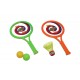 RAQUETAS BADMINTON SPORTS BOLSA