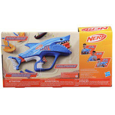 Lanzador Nerf Junior Wild Sharkfire Hasbro F8645