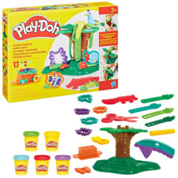 PLAY-DOH CREACIONES EN LA COPA DEL ÁRBOL