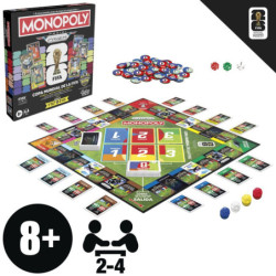 JUEGO DE MESA MONOPOLY PANINI PRIZM COPA MUNDIAL DE LA FIFA
