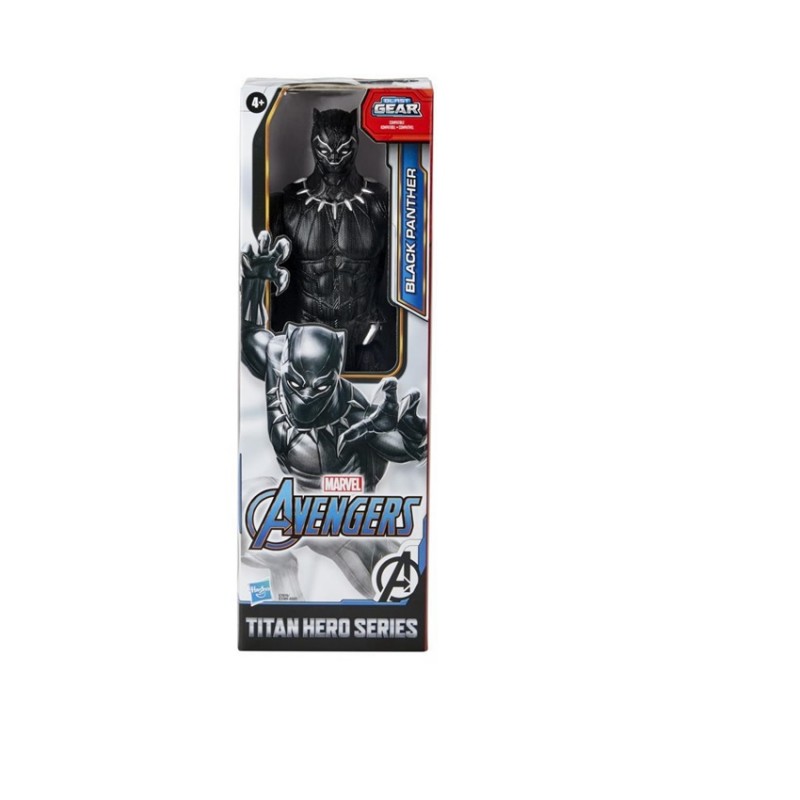 AVENGERS FIGURA TITAN HERO 12 IN PANTERA NEGRA