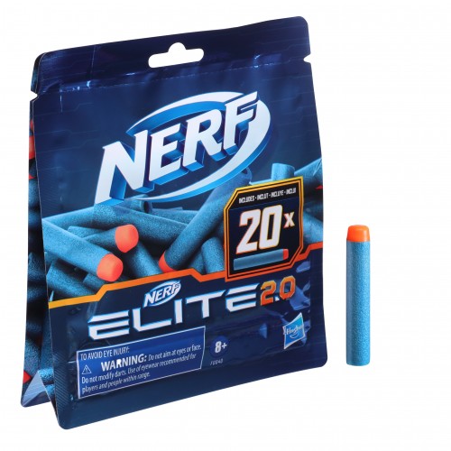 NERF ELITE 2.0 PACK 20 DARDOS