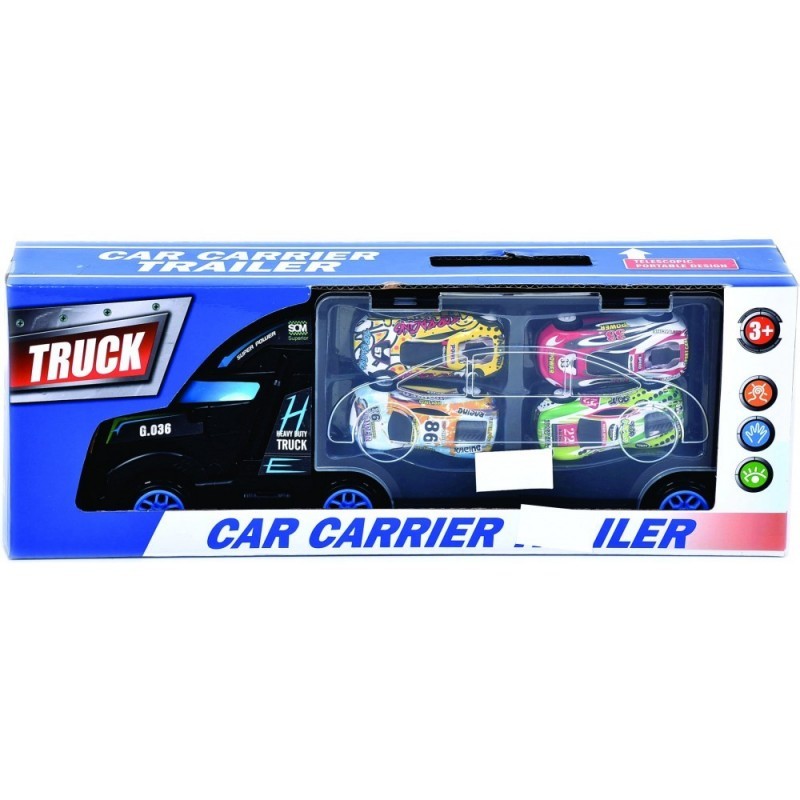 TRACTOMULA CARRIER CON CARROS  CAJA