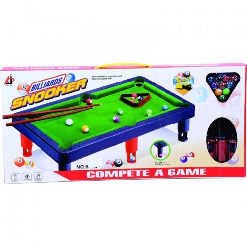 BILLARPOOL SNOOKER CAJA