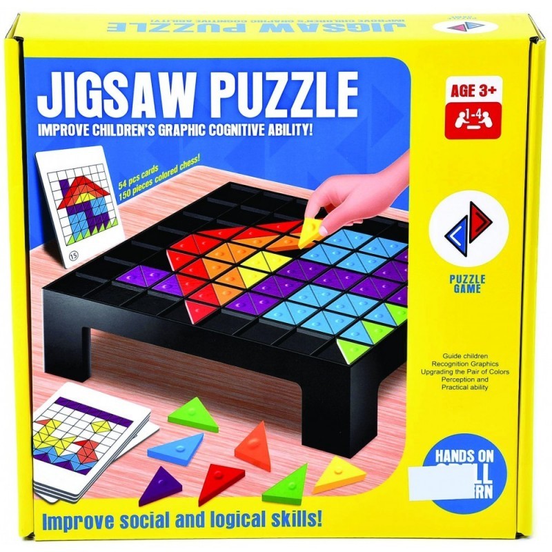 TANGRAM 150 PIEZAS  54 MOTIVOS CAJA