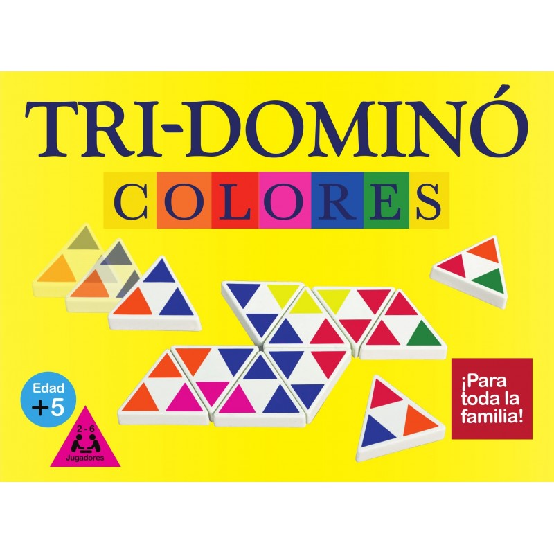 TRI-DOMINO COLORES CAJA