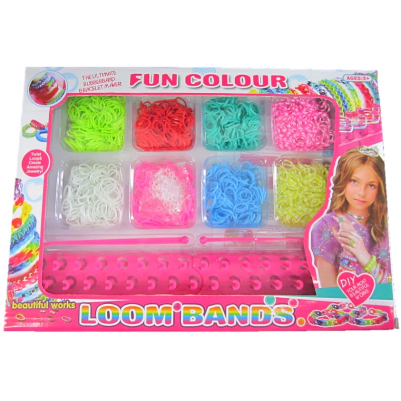 SET PULSERAS FUN COLOUR CAJA