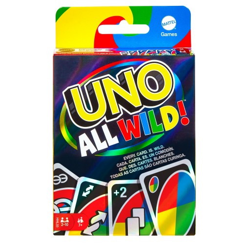 JUEGO DE CARTAS UNO ALL WILD  MATTEL