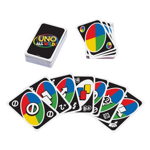 JUEGO DE CARTAS UNO ALL WILD  MATTEL