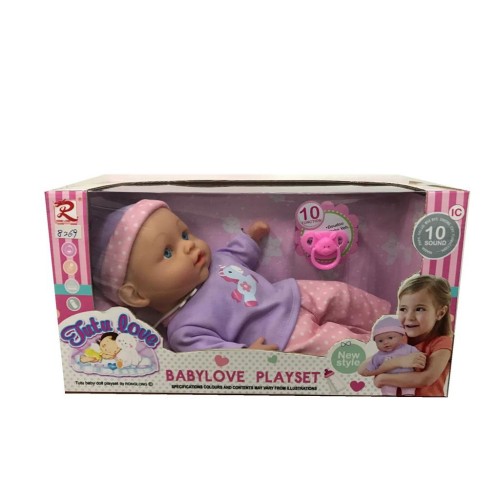 MUÑECO TUTU 10 SONIDOS CAJA