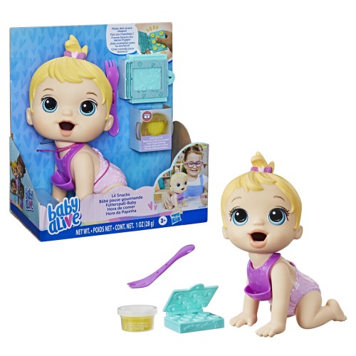 Baby Alive Muñeca Hora De Comer Rubia Hasbro