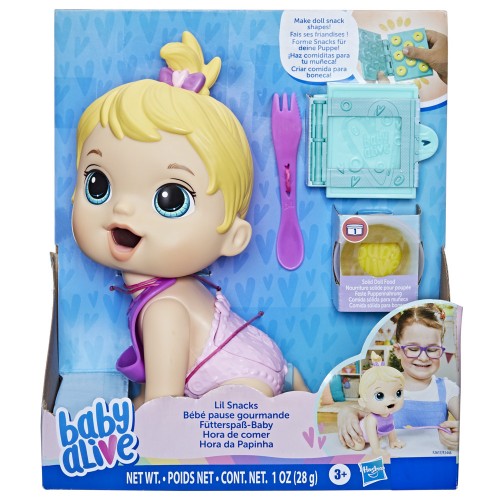 Baby Alive Muñeca Hora De Comer Rubia Hasbro