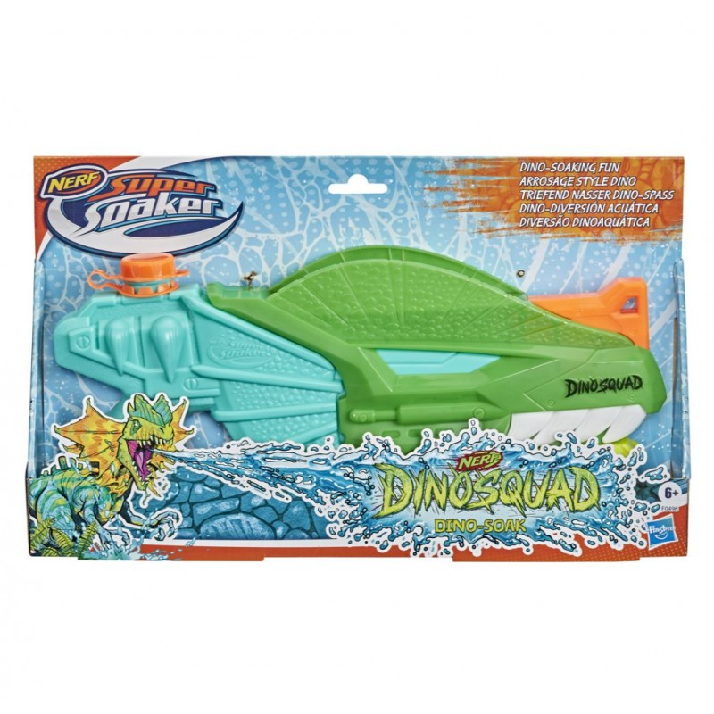 LANZADOR NERF SUPERSOAKER DINOSQUAD DINO SOAK HASBRO