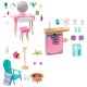 BARBIE ACCESORIOS PARA MUÑECA DECORACION CON MUEBLES  MATTEL