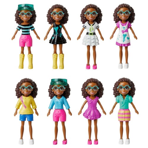 POLLY POCKET SET DE JUEGO PAQUETE DE MODAS MEDIANO MATTEL