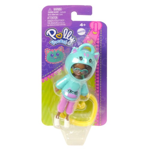 POLLY POCKET MUÑECA HOODIE AMIGOS MATTEL