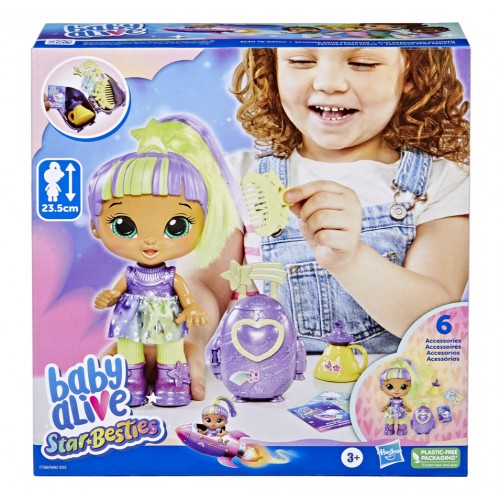MUÑECA BABY ALIVE STAR BESTIES LOVELY LUNA HASBRO