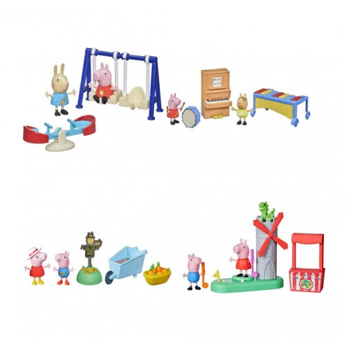 MUÑECA PEPPA PIG ADVENTURES MOMENTOS DIVERTIDOS DE PEPPA CERDITA HASBRO