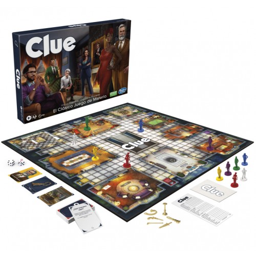 JUEGO DE MESA CLUE HASBRO GAMING
