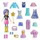 POLLY POCKET SET DE JUEGO PAQUETE DE MODAS MEDIANO MATTEL