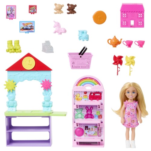BARBIE MUÑECA CHELSEA TIENDA DE JUGUETES MATTEL