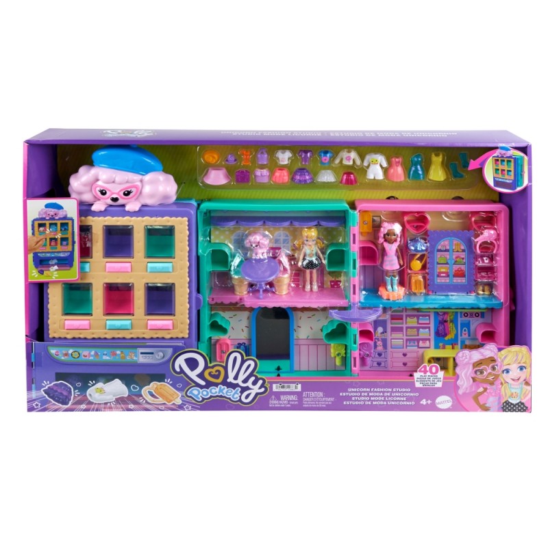 POLLY POCKET SERVICIO DE MODAS DULCES MATTEL