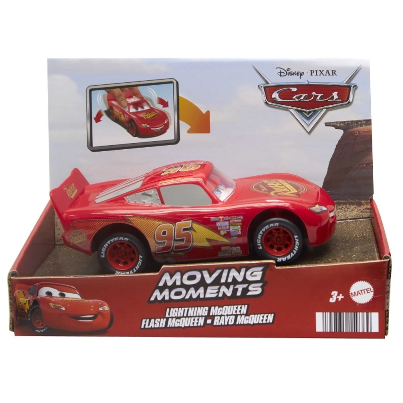 CARS DE DISNEY Y PIXAR  AMIGOS MOVIBLES MCQUEEN MATTEL