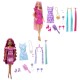 BARBIE TOTALLY HAIR MUÑECA CABELLO ARCOÍRIS EXTRA LARGO MATTEL