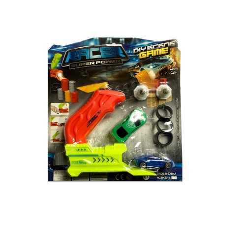 LANZADOR RACER SUPER CARROS X 2 BLISTER