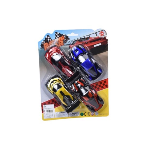 CARRITOS DE CARRERA RACING X4 BLISTER