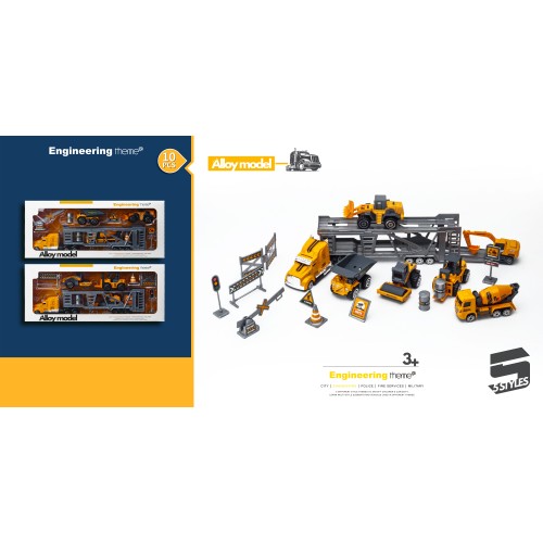 TRACTOMULA ENGINEERING CON CARROS CAJA