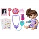 Muñeca Baby Alive Bella Visita Médica Pelo Castaño Hasbro F7536
