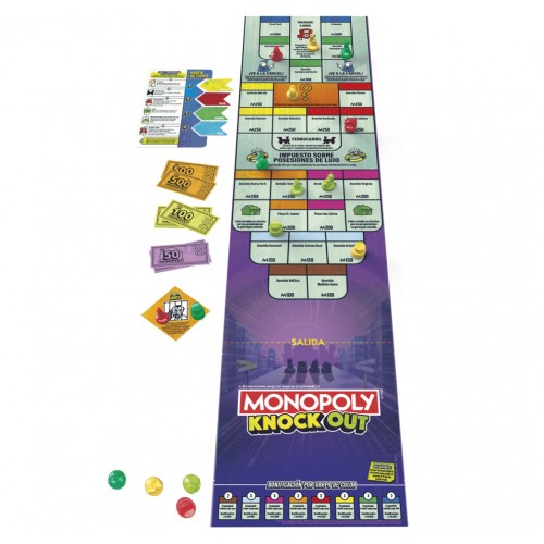 Juego de Mesa Monopoly Knockout Hasbro F8995