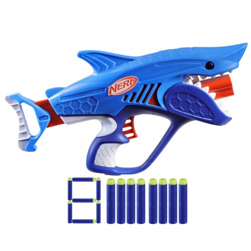Lanzador Nerf Junior Wild Sharkfire Hasbro F8645