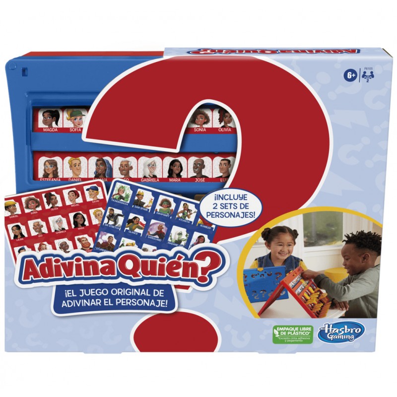 Juego de Mesa Adivina Quién? Hasbro Gaming F6105 Juguetelandia