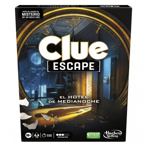 Juego de Mesa Clue Escape El Hotel de Medianoche Hasbro Gaming F6417