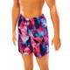 BARBIE KEN MUÑECO DE PLAYA CON TRAJE DE BAÑO ROSA Y AZUL