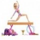 MUÑECA BARBIE PROFESIONES GIMNASTA CABELLO RUBIO