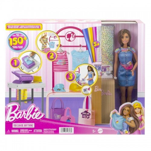 MUÑECA BARBIE PROFESIONES SET DISEÑADORA DE MODAS
