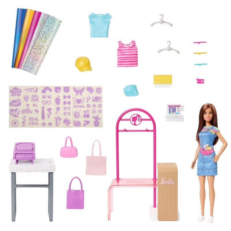 MUÑECA BARBIE PROFESIONES SET DISEÑADORA DE MODAS