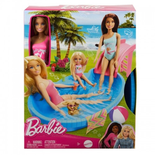 BARBIE PISCINA CON MUÑECA