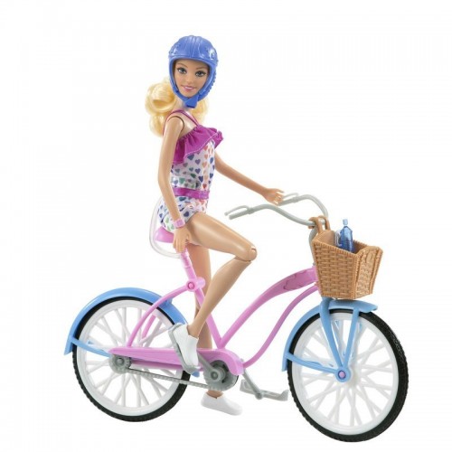 BARBIE BICICLETA CON MUÑECA