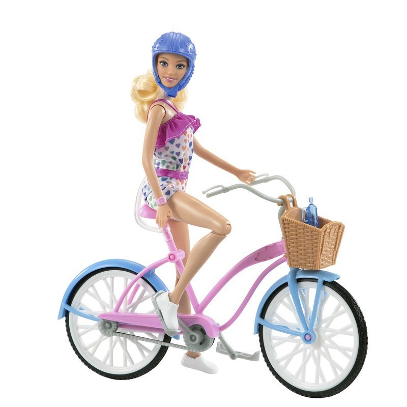 BARBIE BICICLETA CON MUÑECA