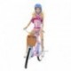 BARBIE BICICLETA CON MUÑECA