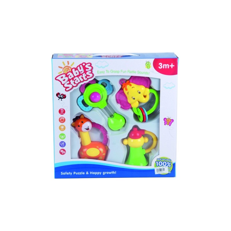 SONAJERO BABY GRANDE X 4  CAJA